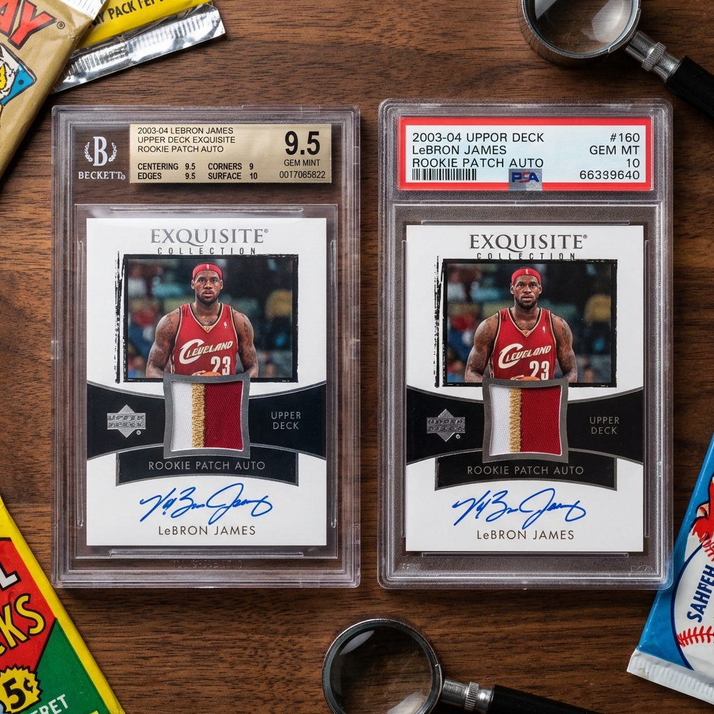 BGS 9.5 vs PSA 10 Side by Side