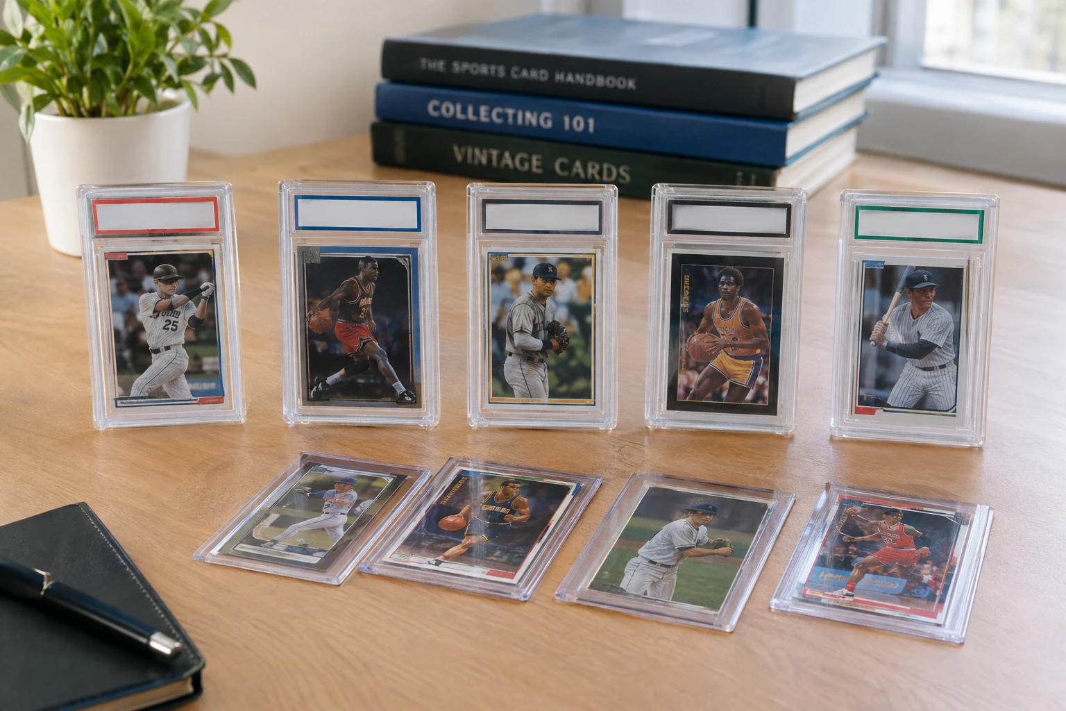 Comparison of five major card grading companies PSA CGC BGS TAG SGC with their current status and turnaround times in 2026
