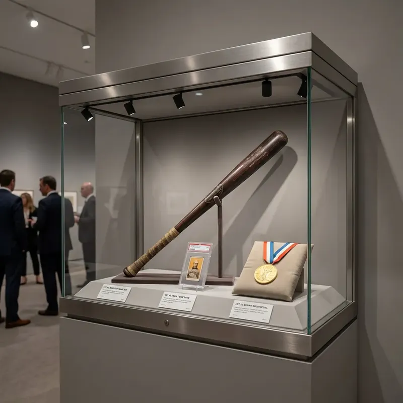 Leland's Historical Memorabilia Display