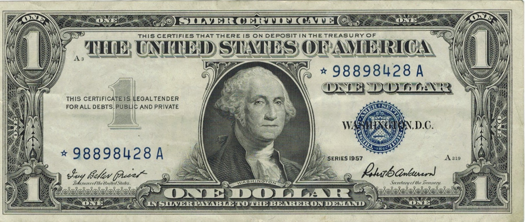 US banknote star notes and fancy serial numbers