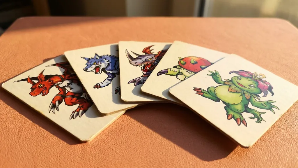 Digimon card grading