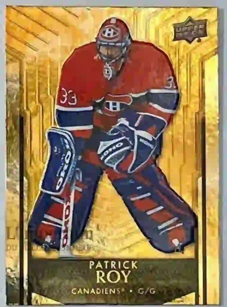 Hockey card grading