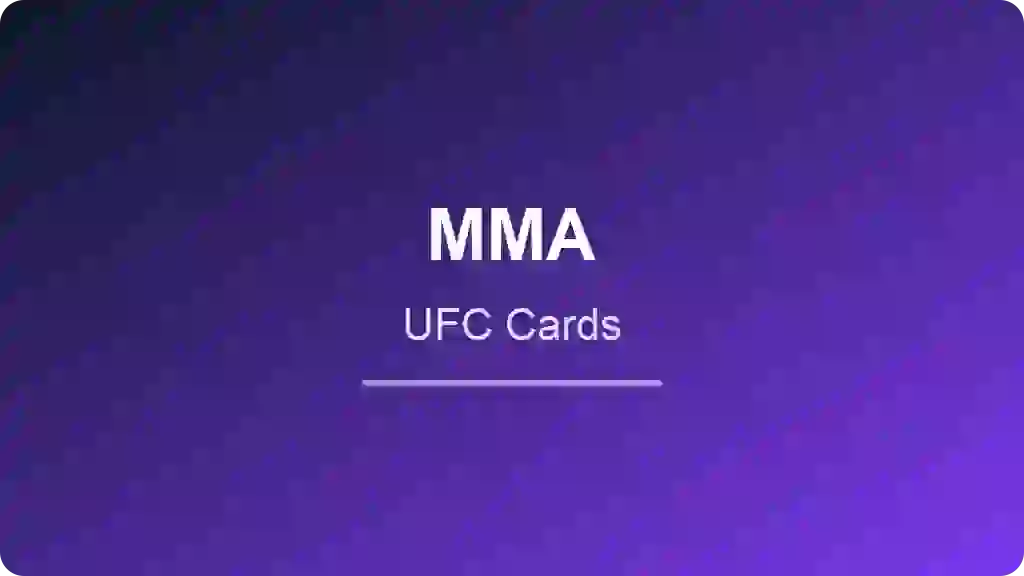 MMA / UFC card grading