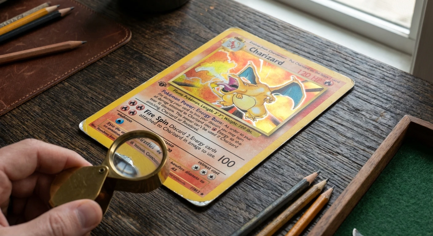 Forensic Analysis: 1999 Pokemon 1st Ed Charizard