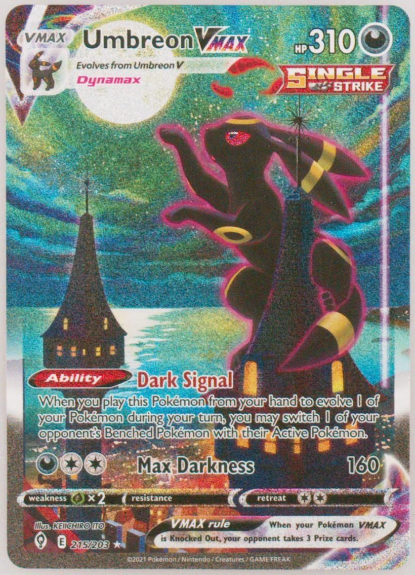 Umbreon VMAX Alternate Art raw