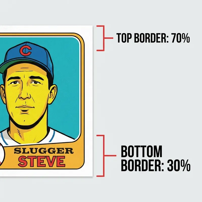 Card centering analysis