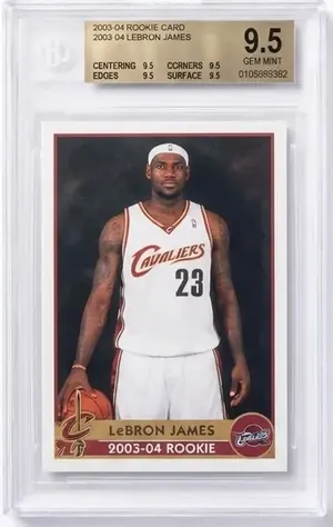 BGS 9.5 LeBron James Rookie
