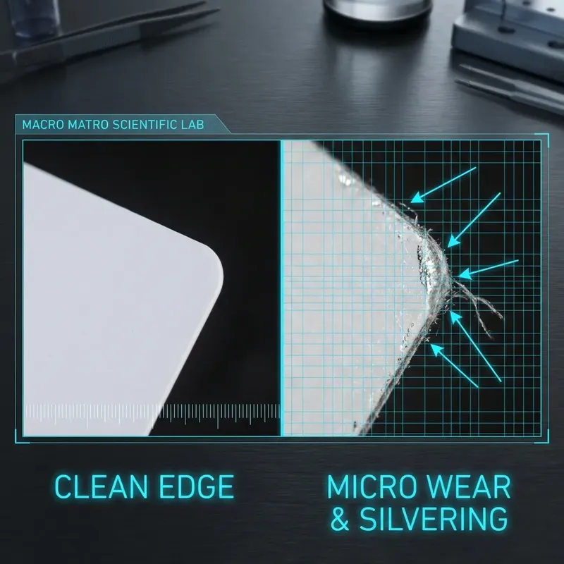 Edge Silvering Defect