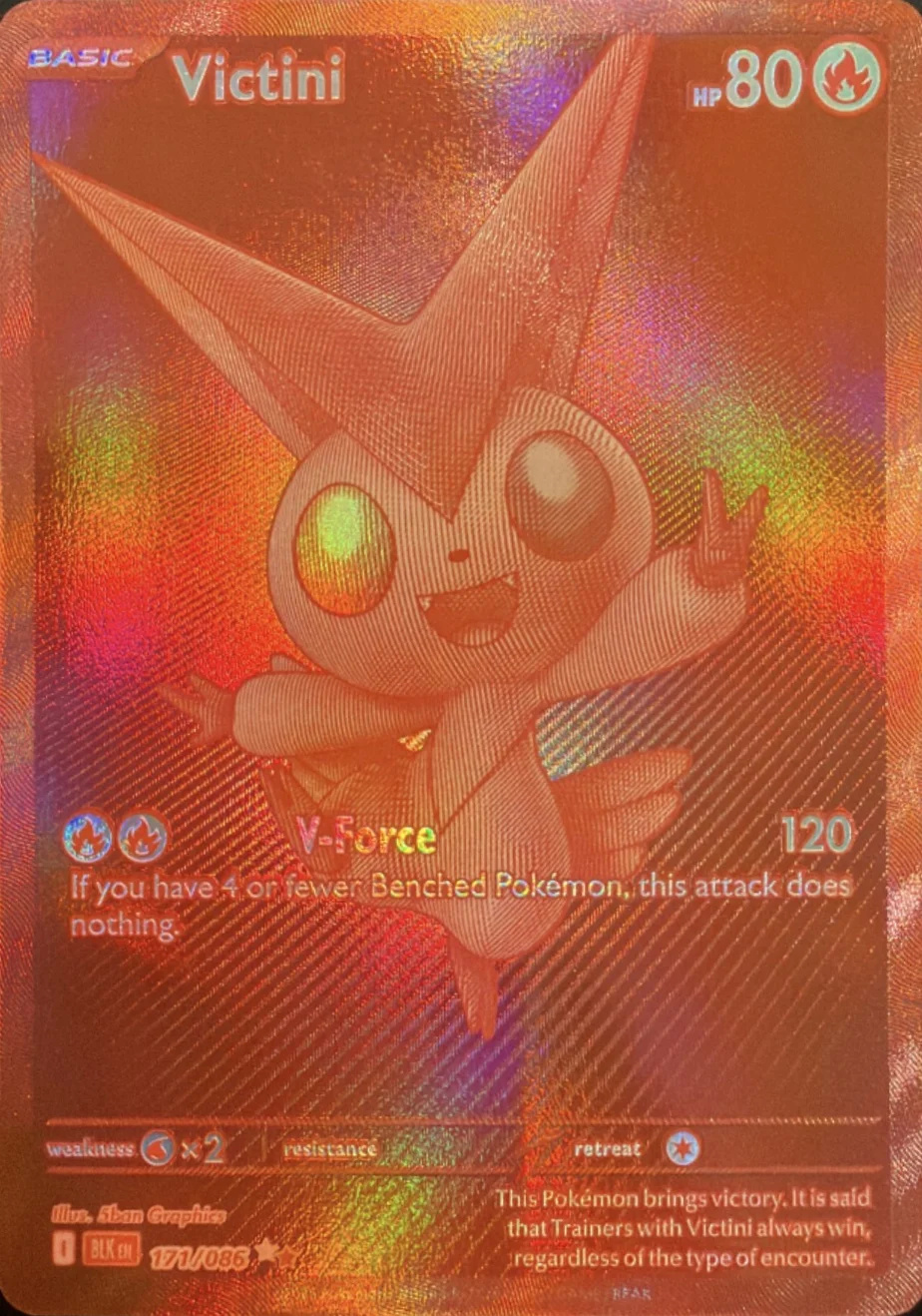 2025 Victini — Black Bolt #171