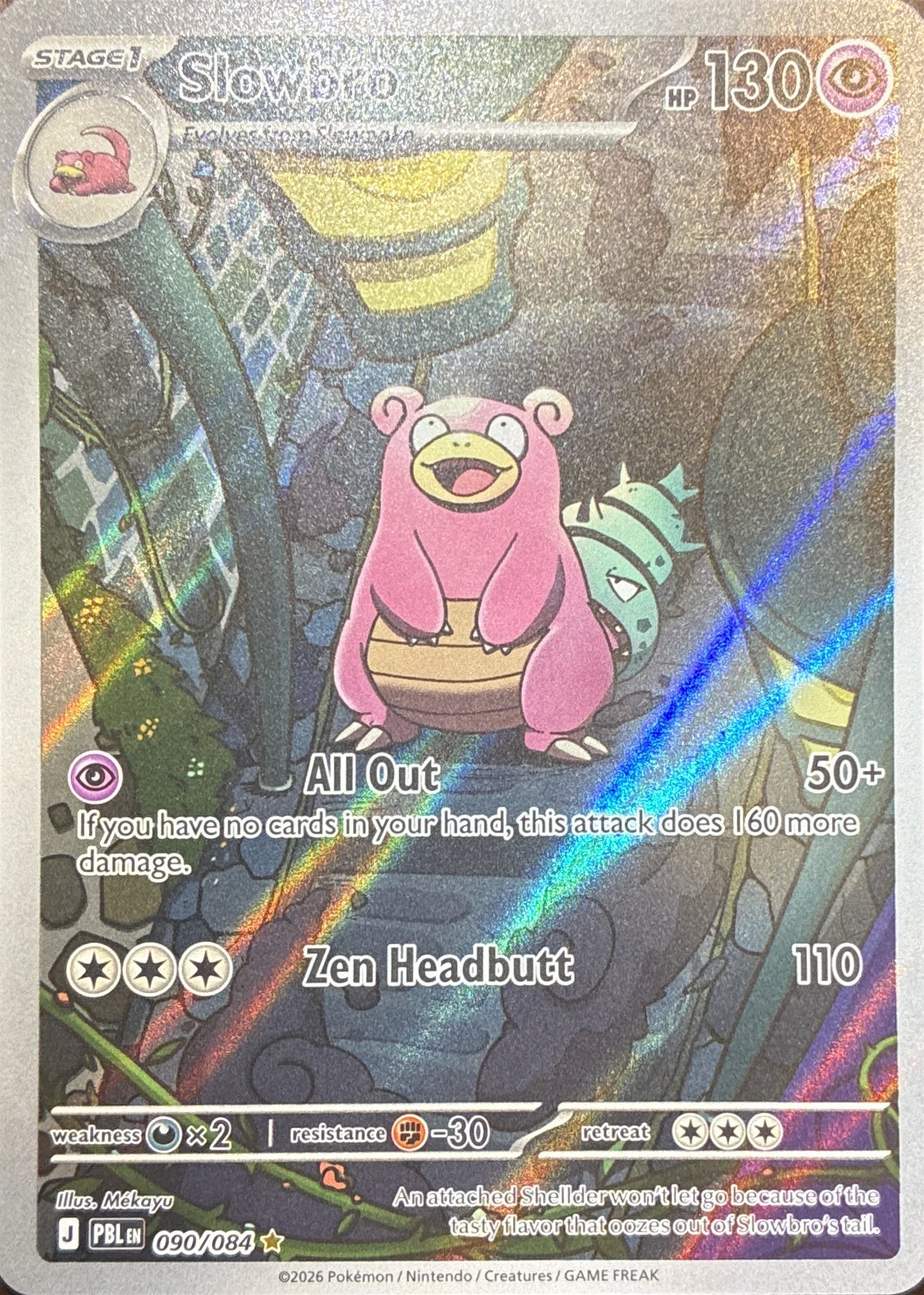 2026 Slowbro - 090/084 — Pitch Black #90