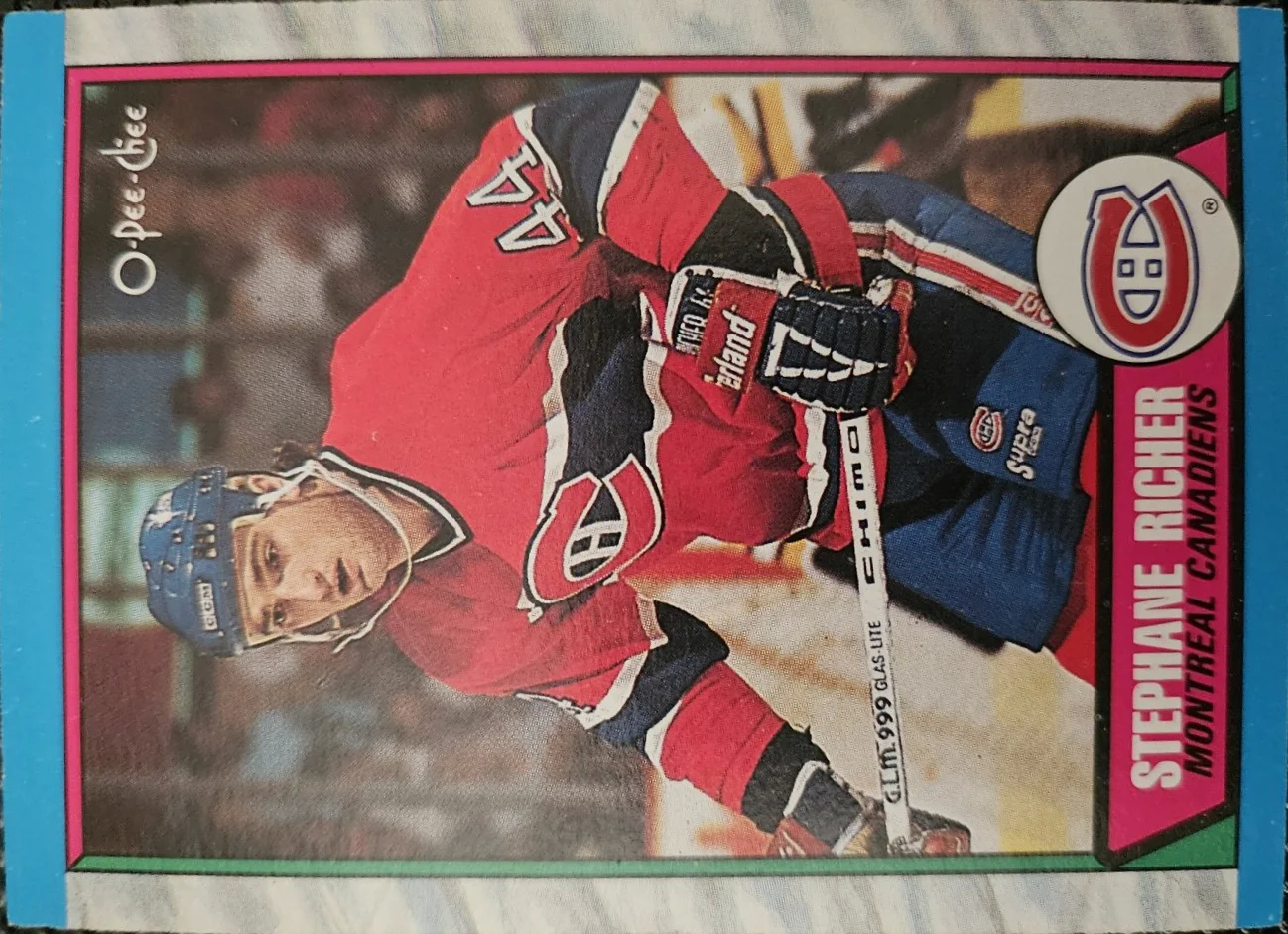 1989 Stephane Richer — O-Pee-Chee #153