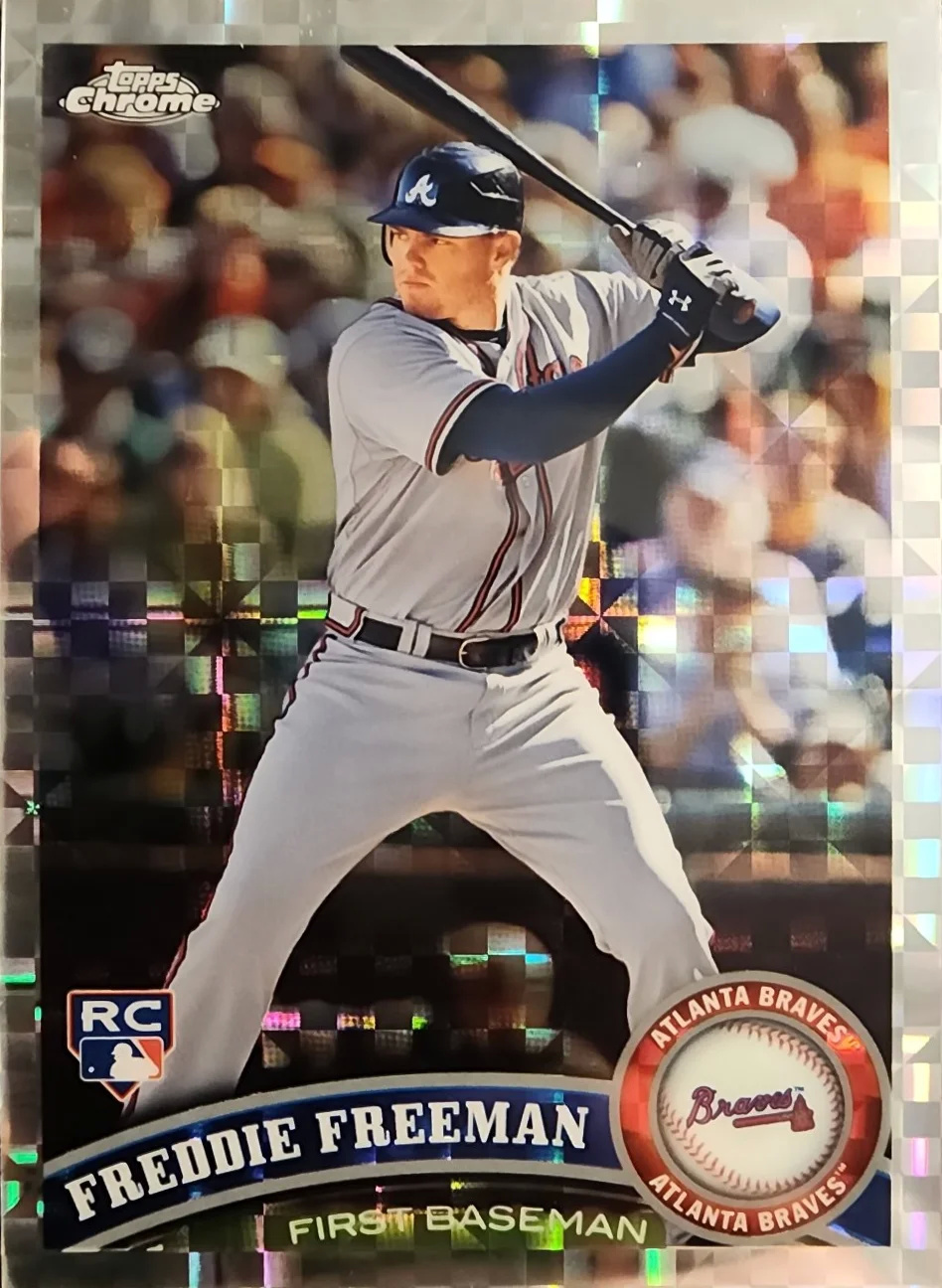 2011 Freddie Freeman — Chrome #173