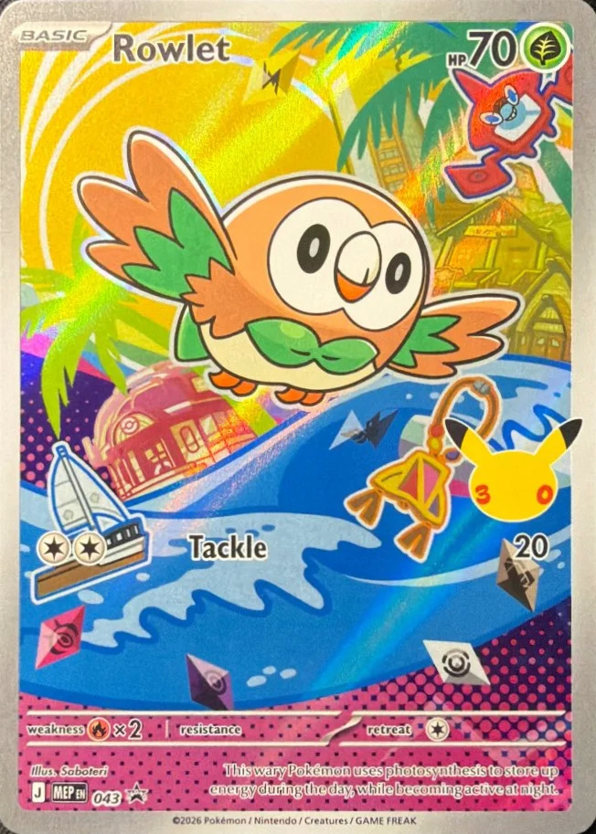 2025 Rowlet — Mega Evolution Promos #43