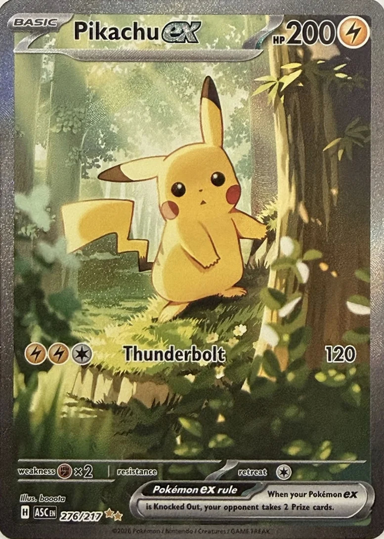 2026 Pikachu ex — Ascended Heroes #276