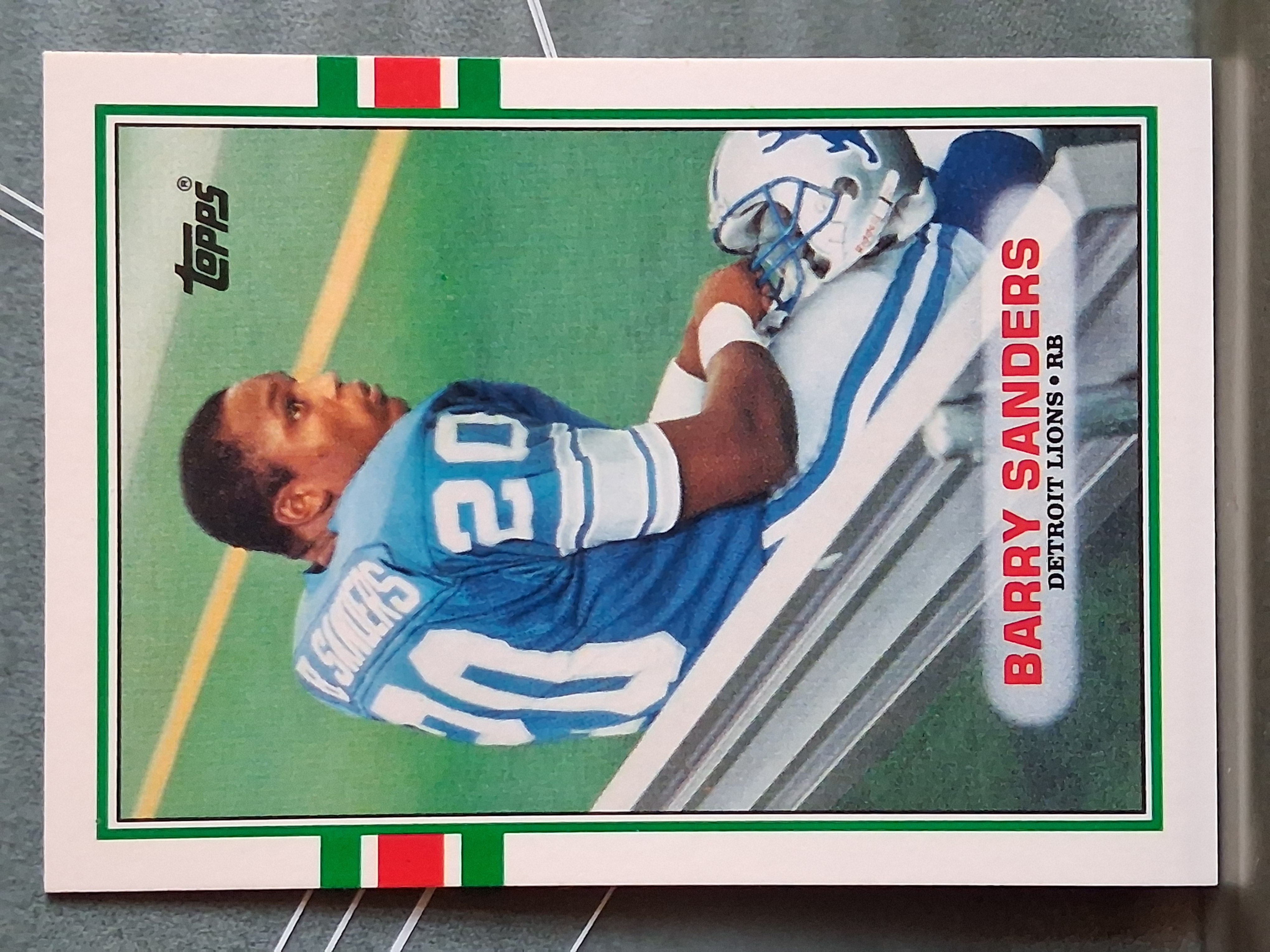 1989 Barry Sanders — Traded #83T