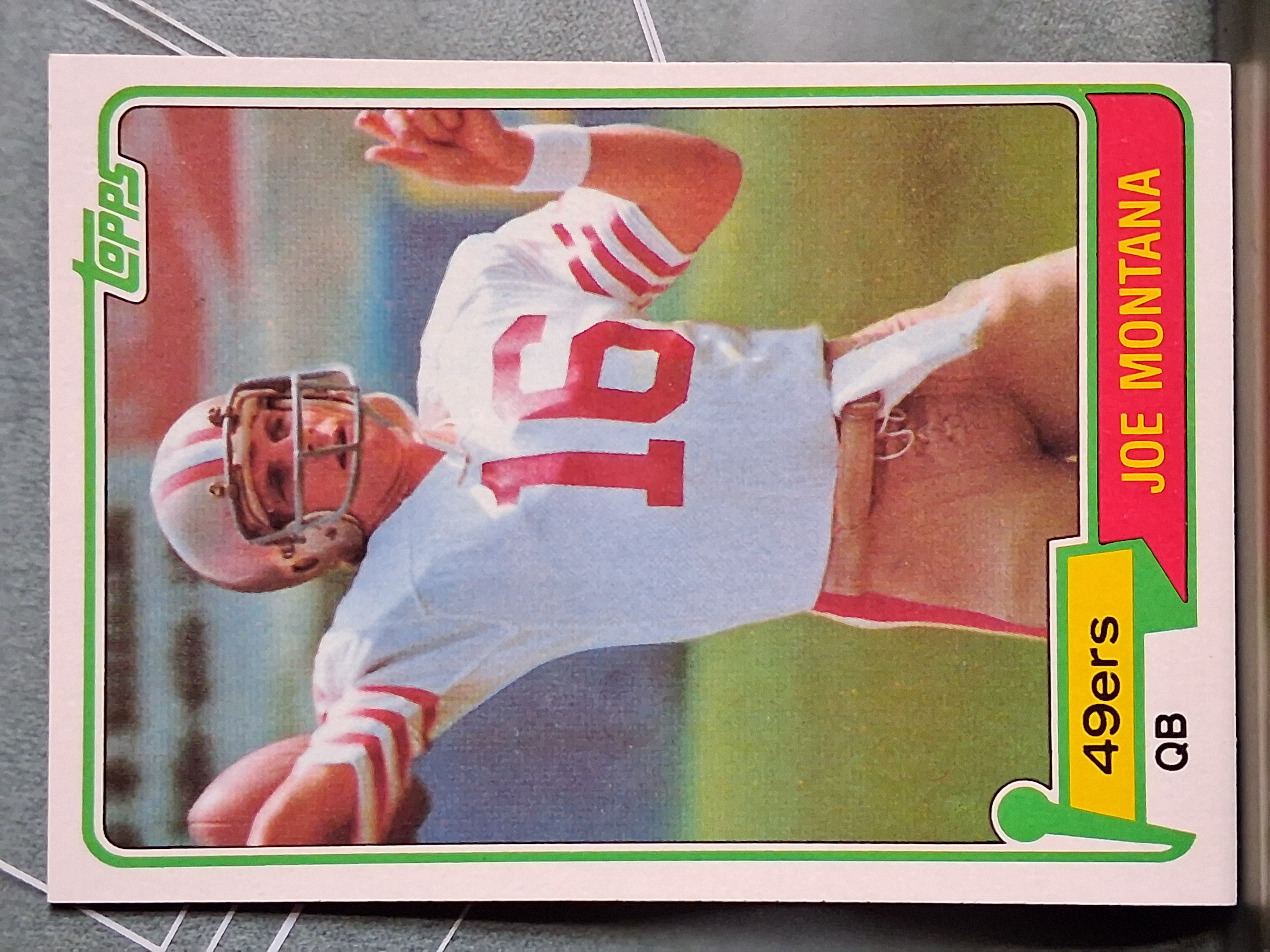 1981 Joe Montana — Topps #216