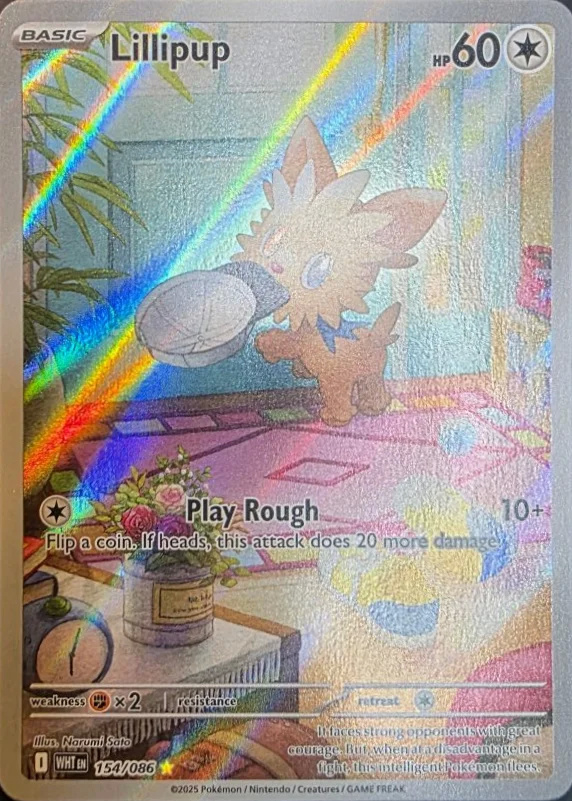 2025 Lillipup — White Flare #154