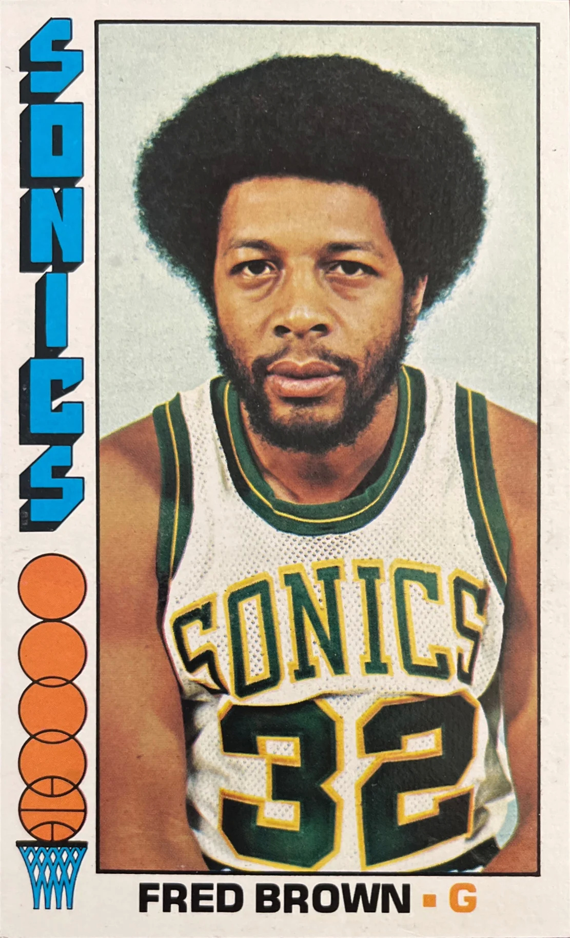 1976 Fred Brown — Topps #15
