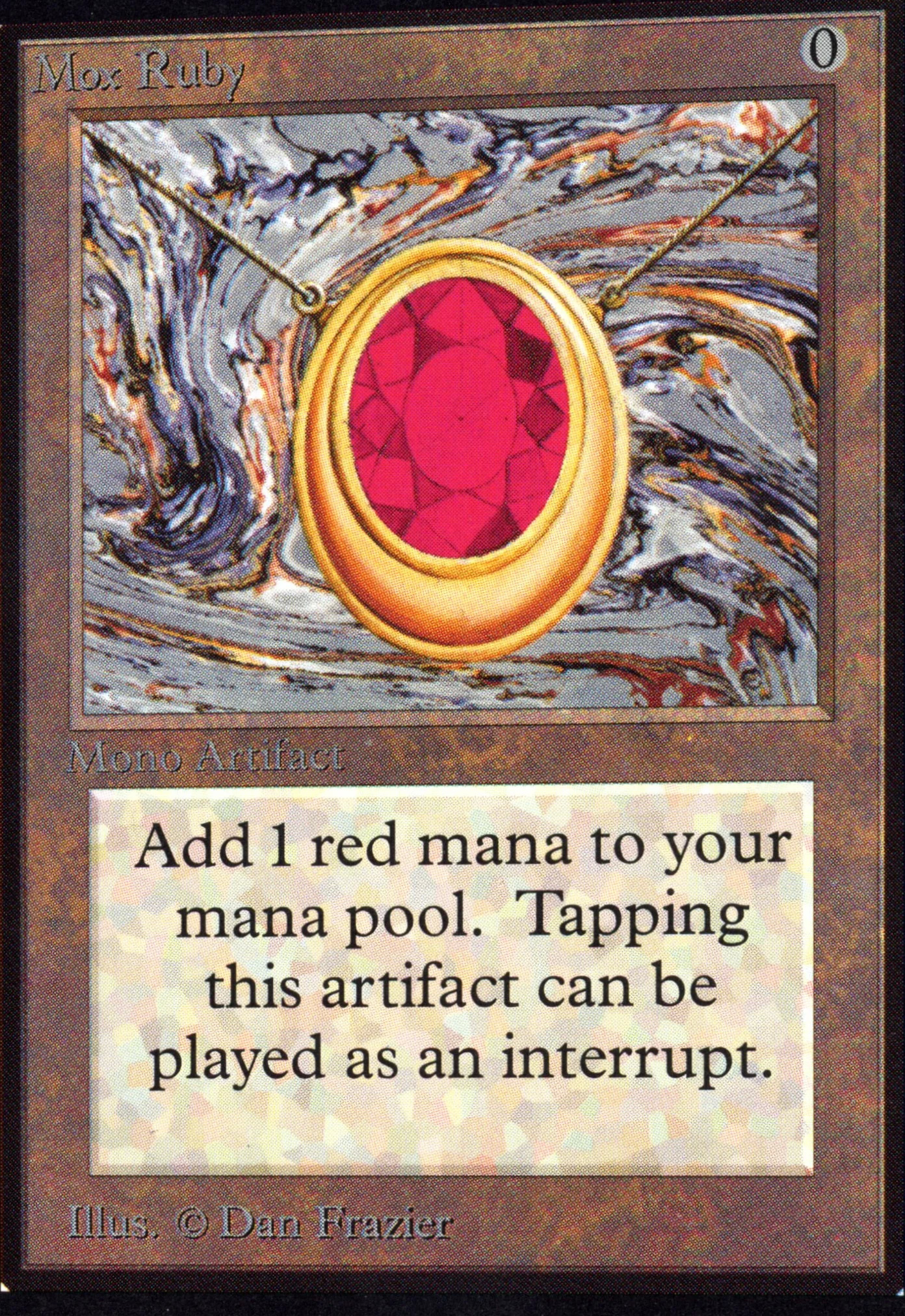 1993 Mox Ruby — Intl. Collectors' Edition #265