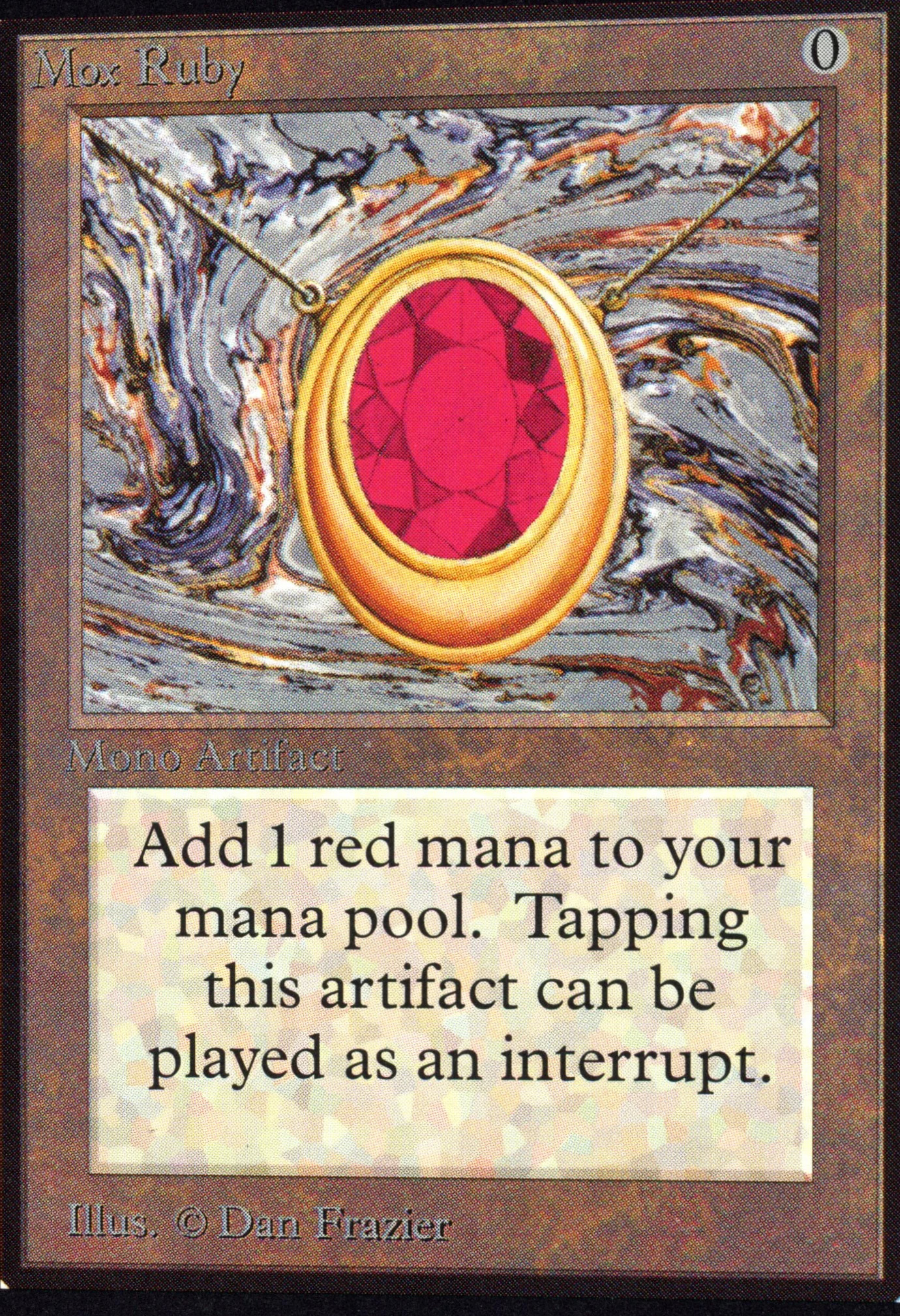 1993 Mox Ruby — Intl. Collectors' Edition #265