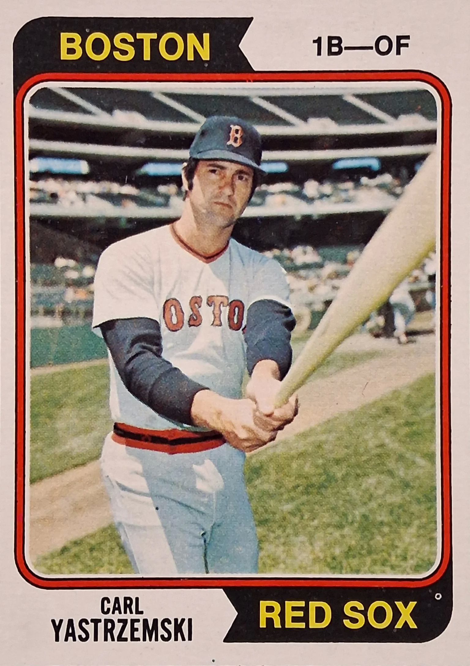 1974 Carl Yastrzemski — Topps #280