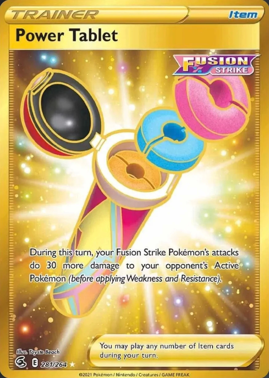 2021 Power Tablet — Fusion Strike #281