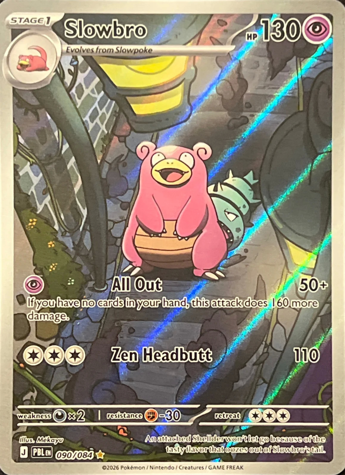 2026 Slowbro - 090/084 — Pitch Black #90