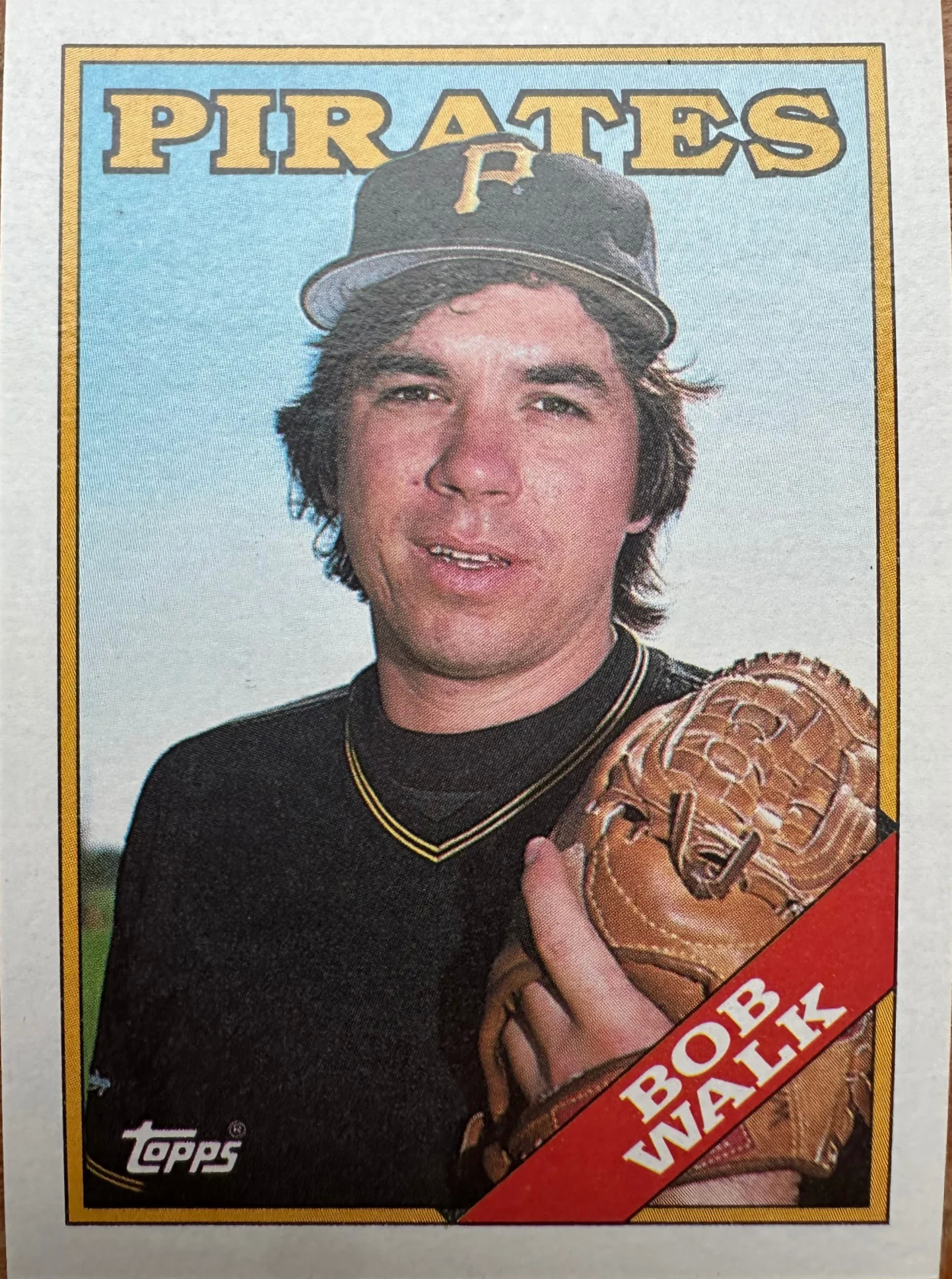 1988 Bob Walk — Topps #349