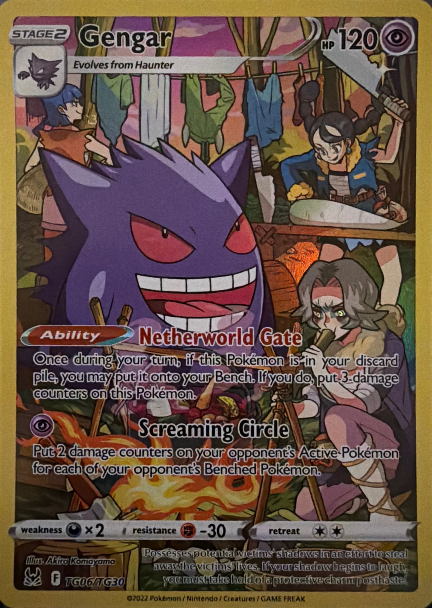 2022 Gengar — Lost Origin #TG06