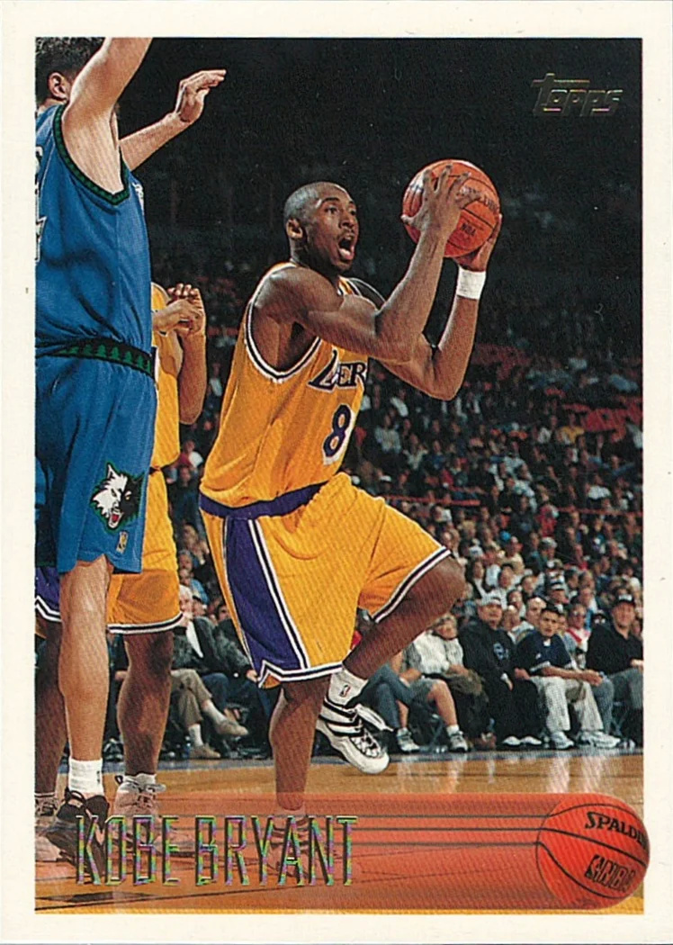1996 Kobe Bryant — Topps #138