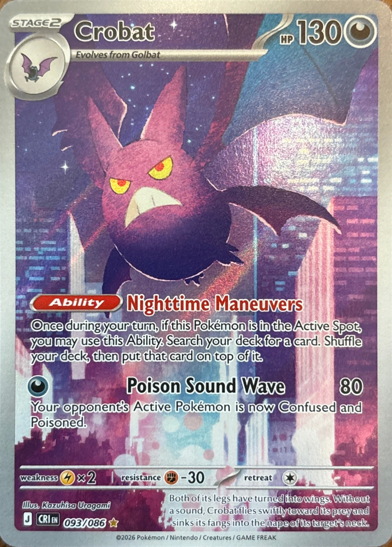 2026 Crobat — Chaos Rising #93