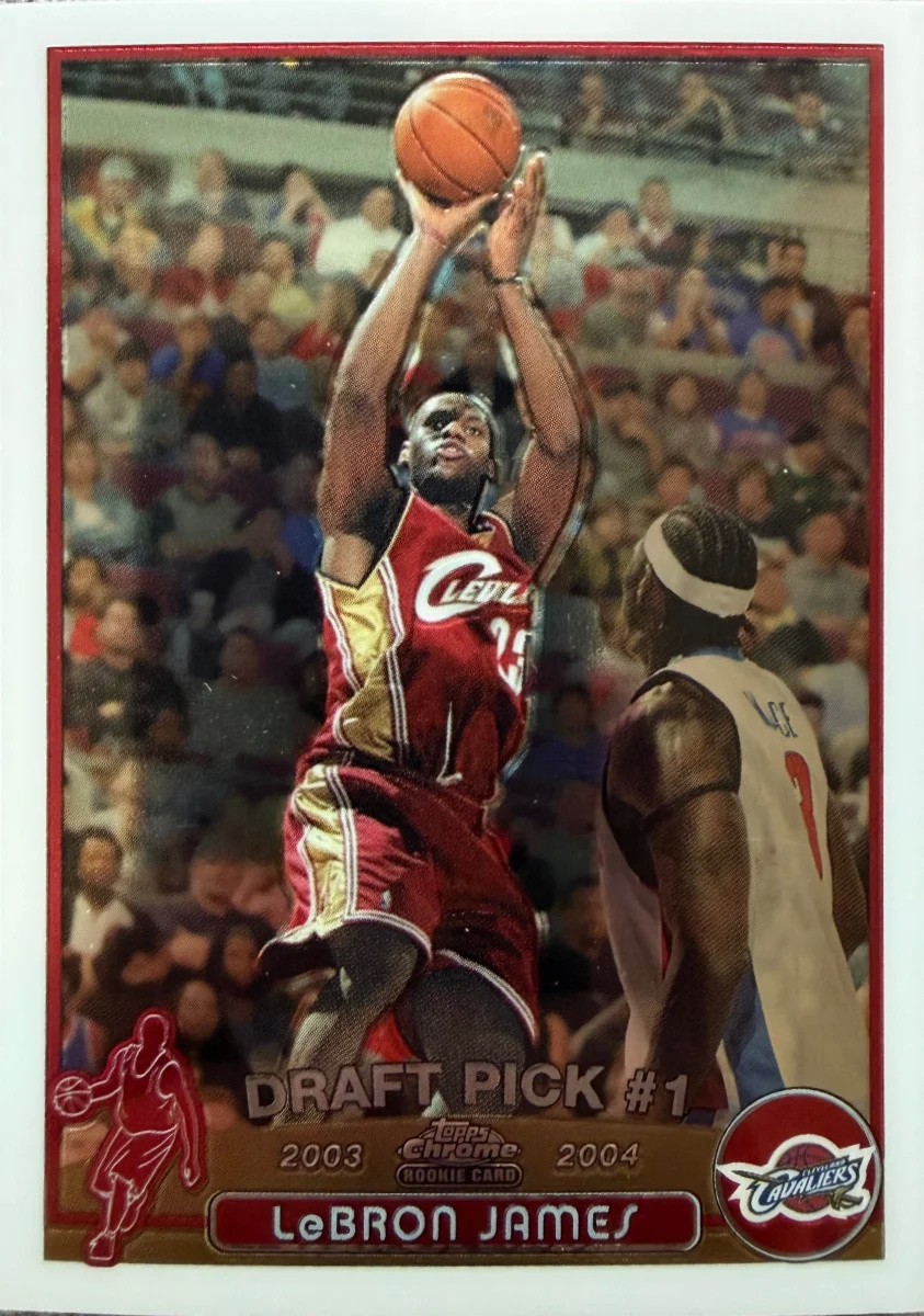2003 Lebron James — Chrome #111