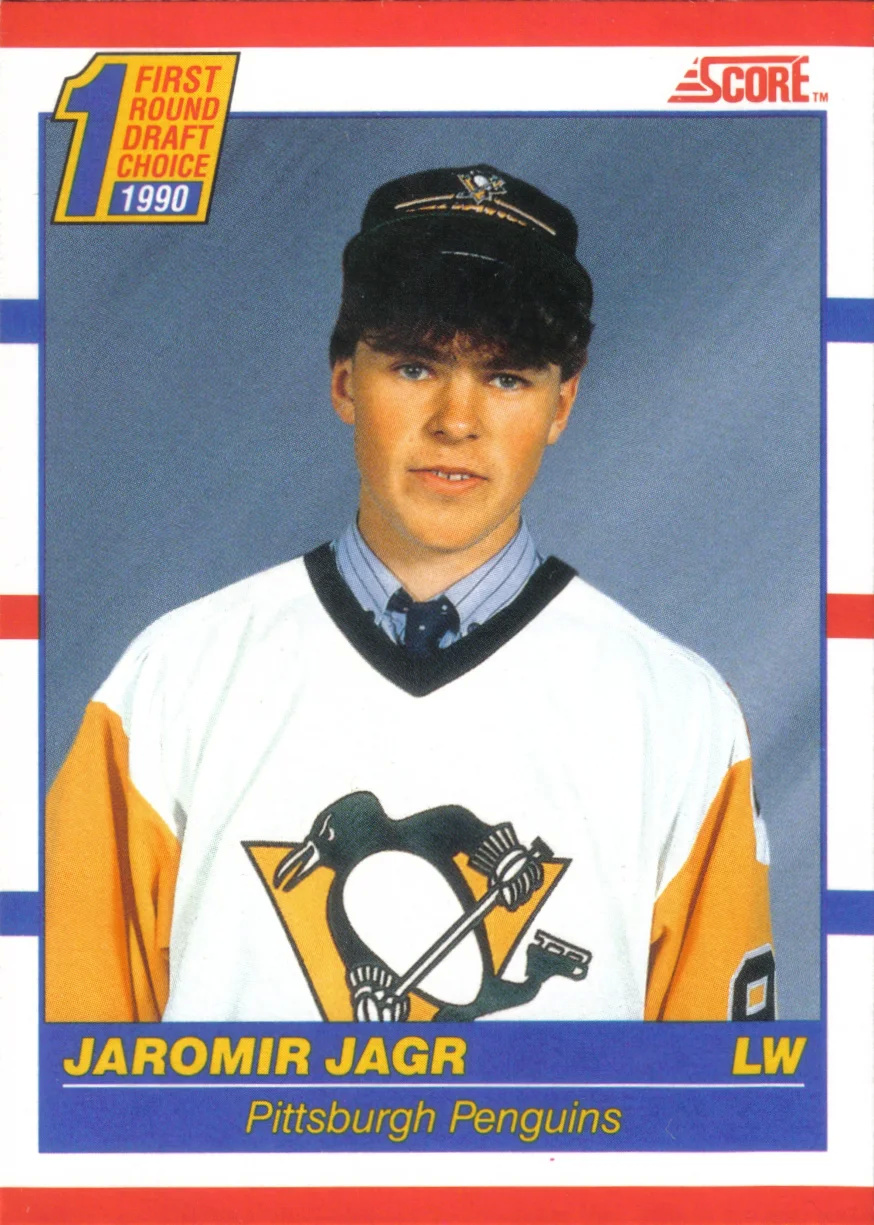 1990 Jaromir Jagr — Score American #428