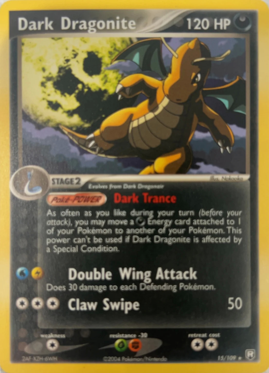 2004 Dark Dragonite — Team Rocket Returns #15