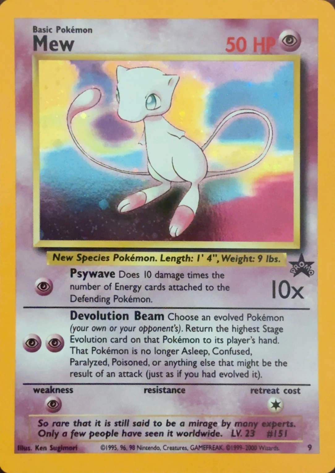 2000 Mew — Wizards Black Star Promos #8