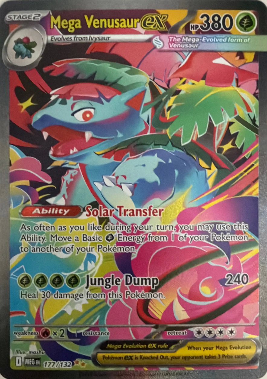 2025 Mega Venusaur ex — Mega Evolution #177