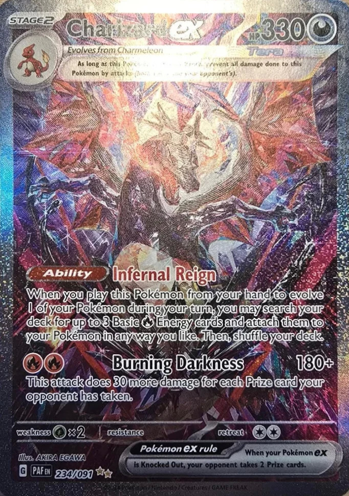 2024 Charizard ex — Paldean Fates #234