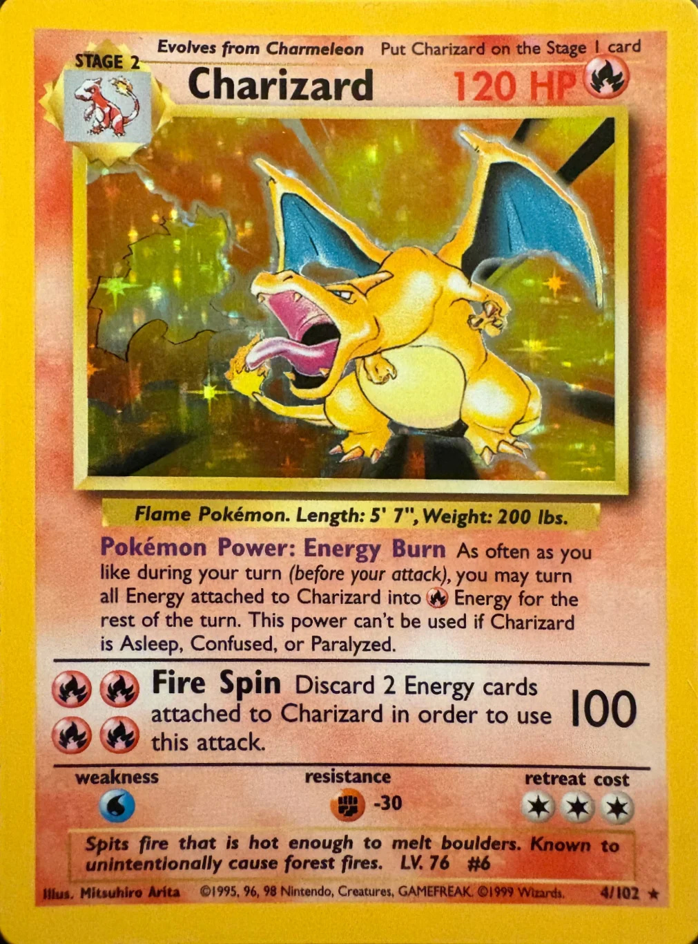1999 Charizard — Base Set #4