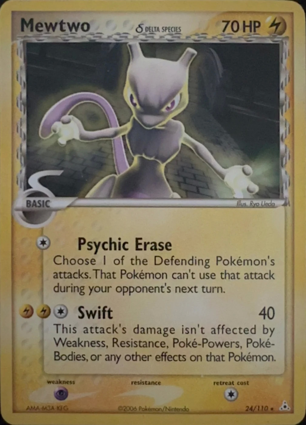 2006 Mewtwo — Holon Phantoms #24