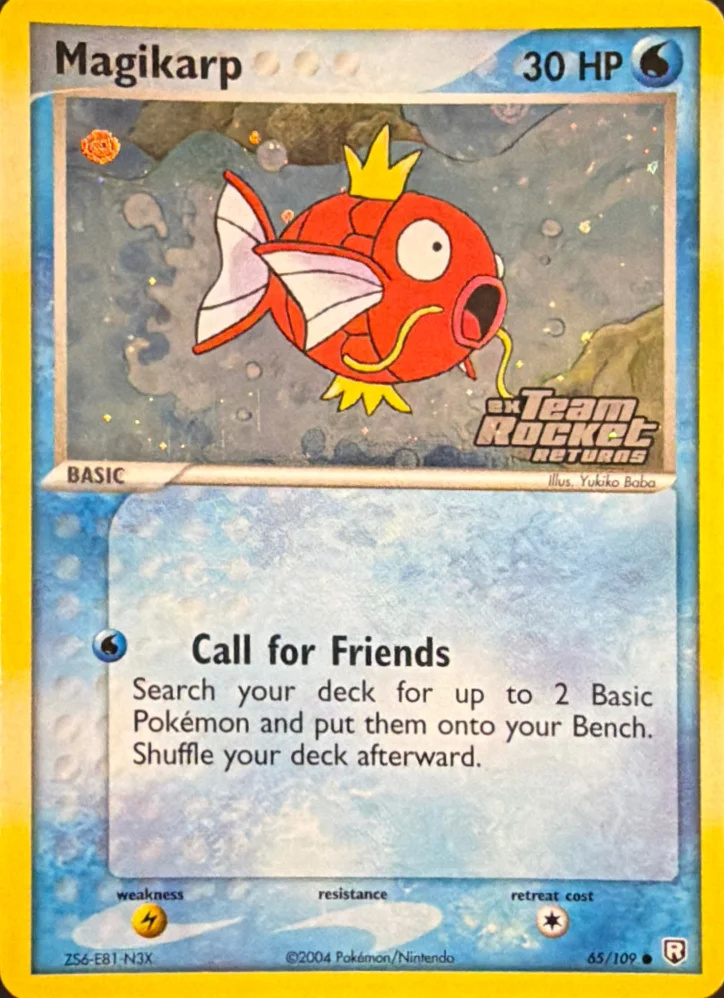 2004 Magikarp — Team Rocket Returns #65