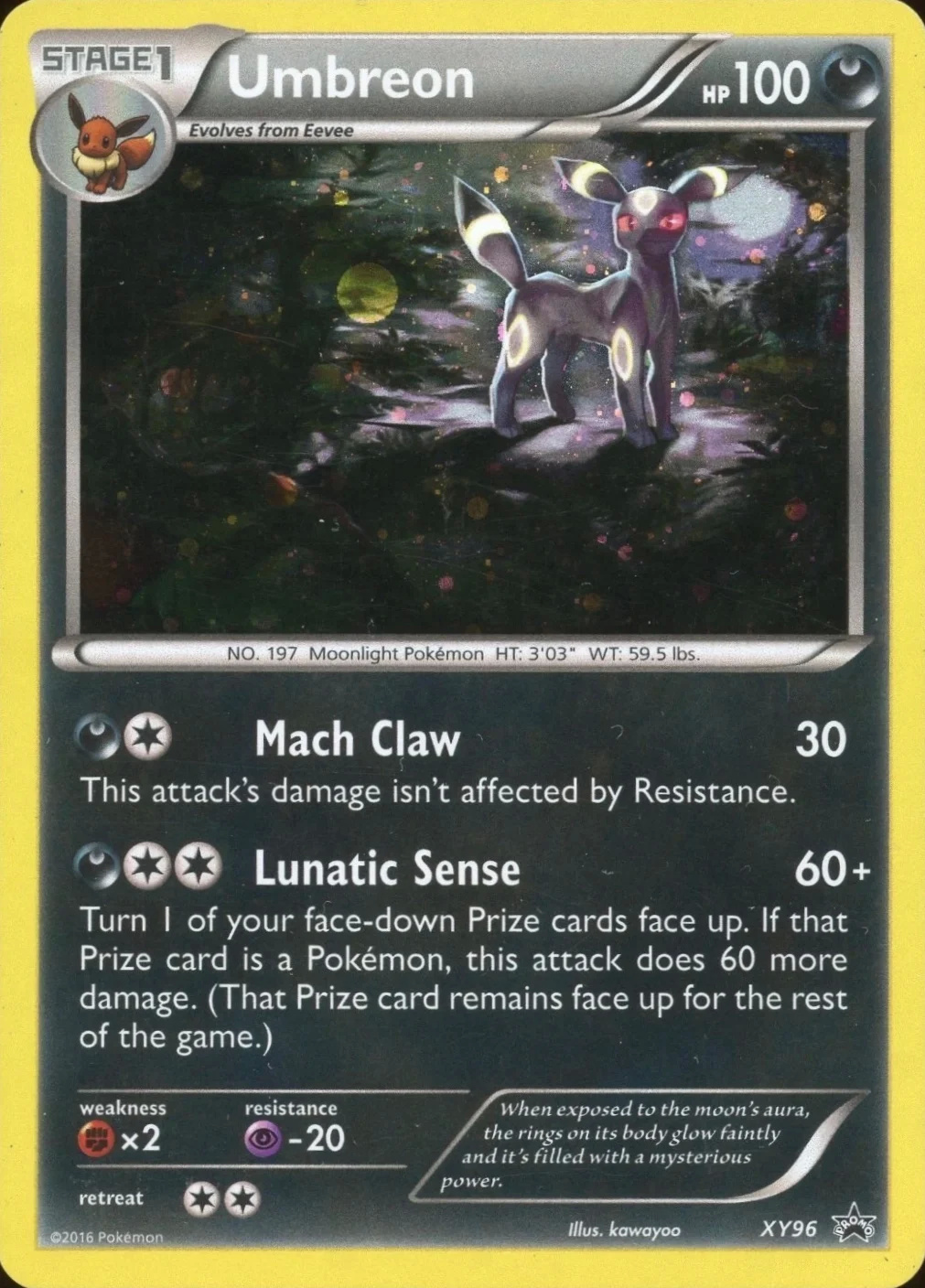 2016 Umbreon — XY Promos #XY96