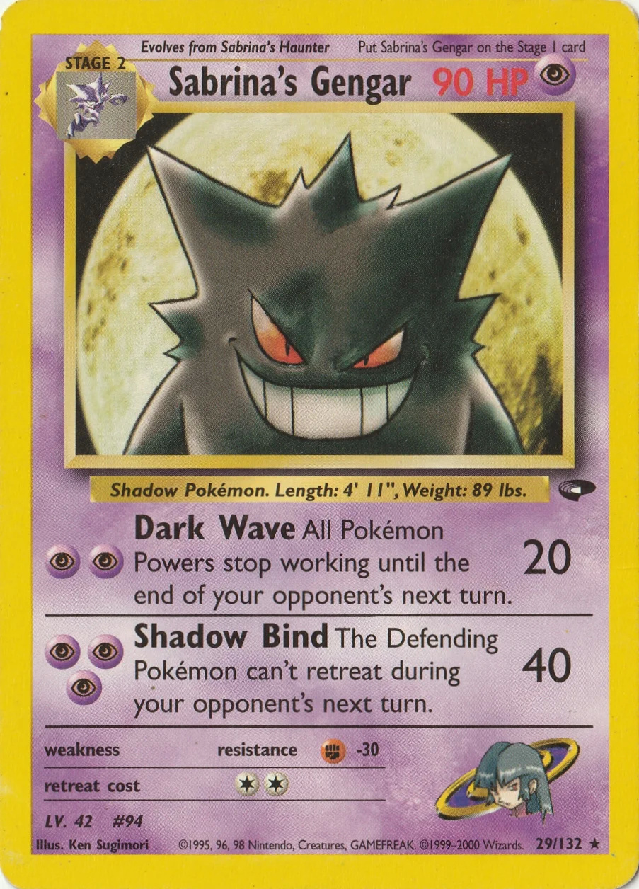 2000 Sabrinas Gengar — Gym Challenge #29