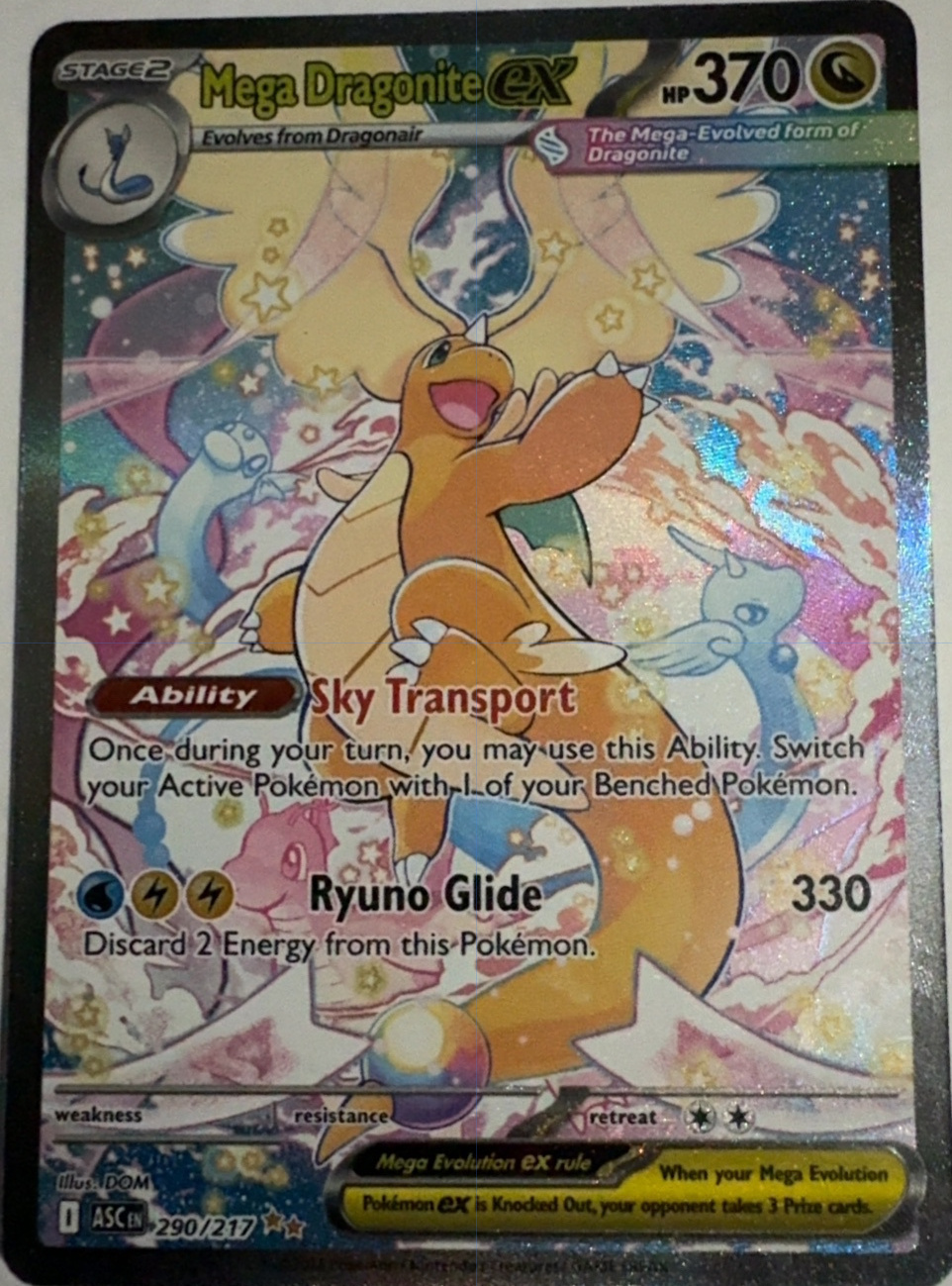 2026 Mega Dragonite ex — Ascended Heroes #290