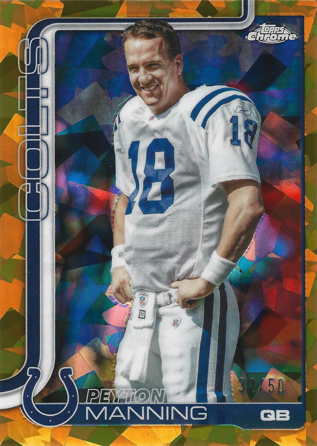 2000 Peyton Manning — Chrome #217