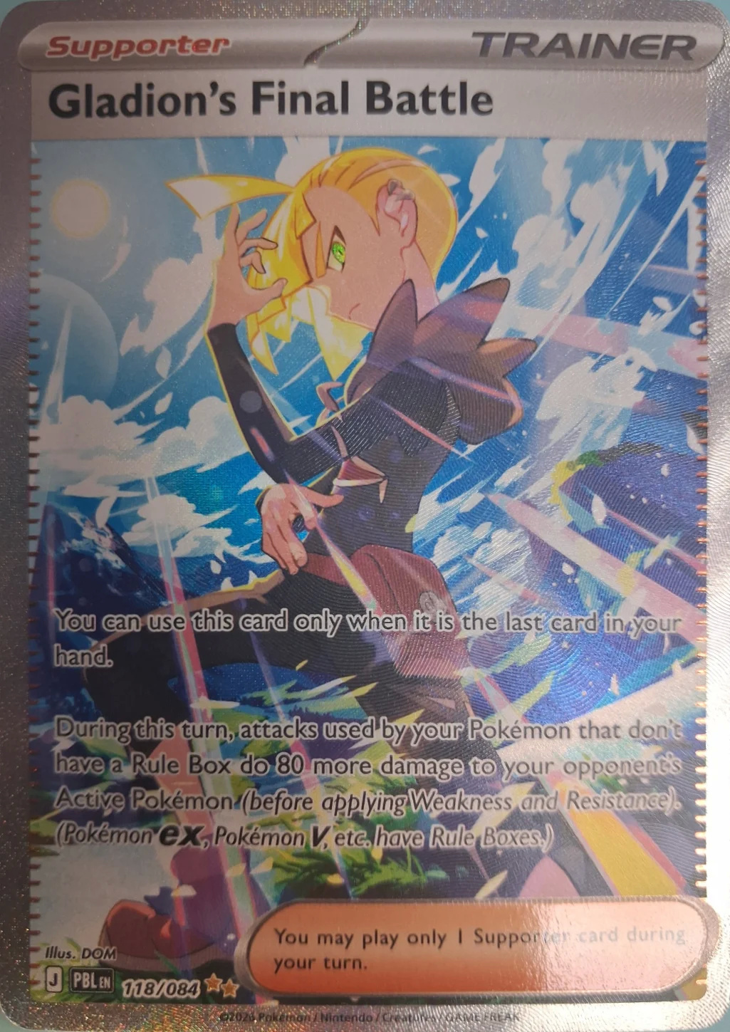 2026 Gladion's Final Battle - 118/084 — Pitch Black #118