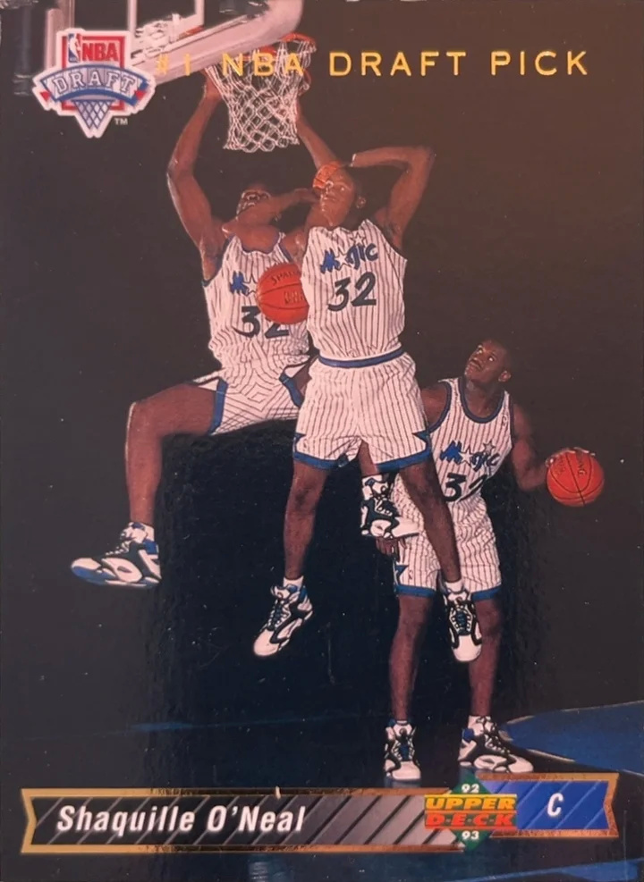 1993 Shaquille O'Neal — Upper Deck #128