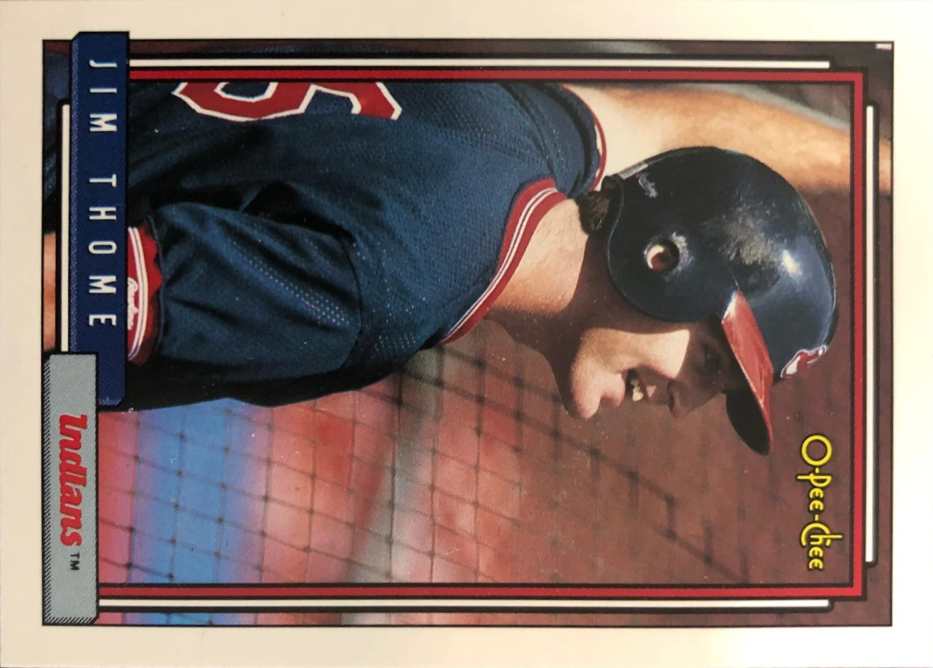 1992 Jim Thome — O-Pee-Chee #768