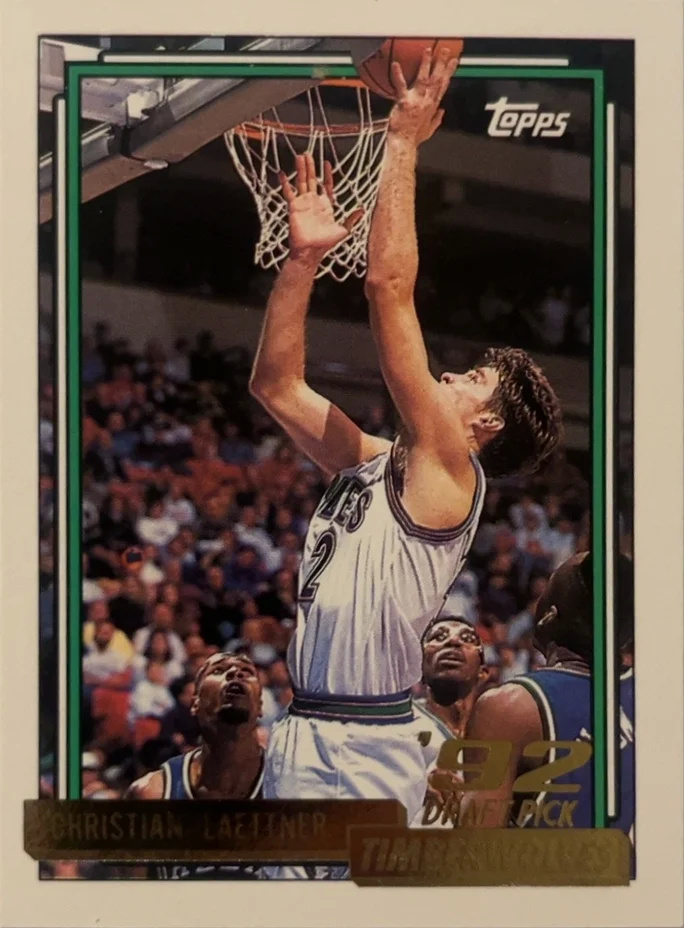 1991 Christian Laettner — Topps