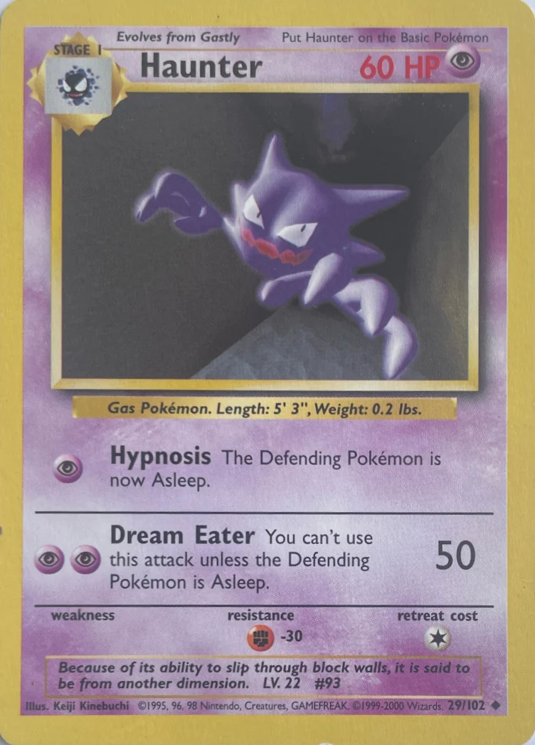 1999 Haunter — Base Set #29