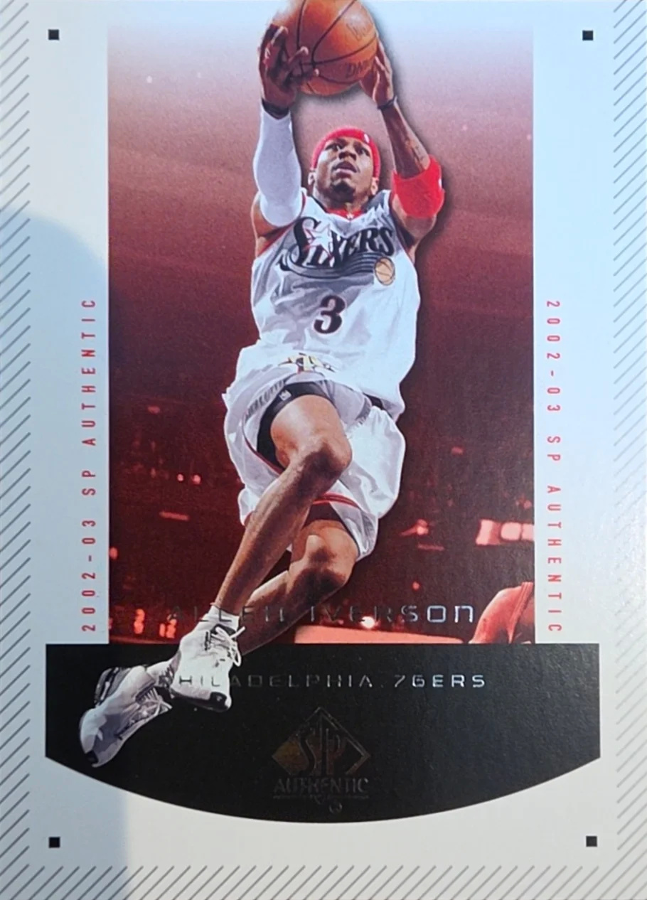 2002 Allen Iverson — SP Authentic #68